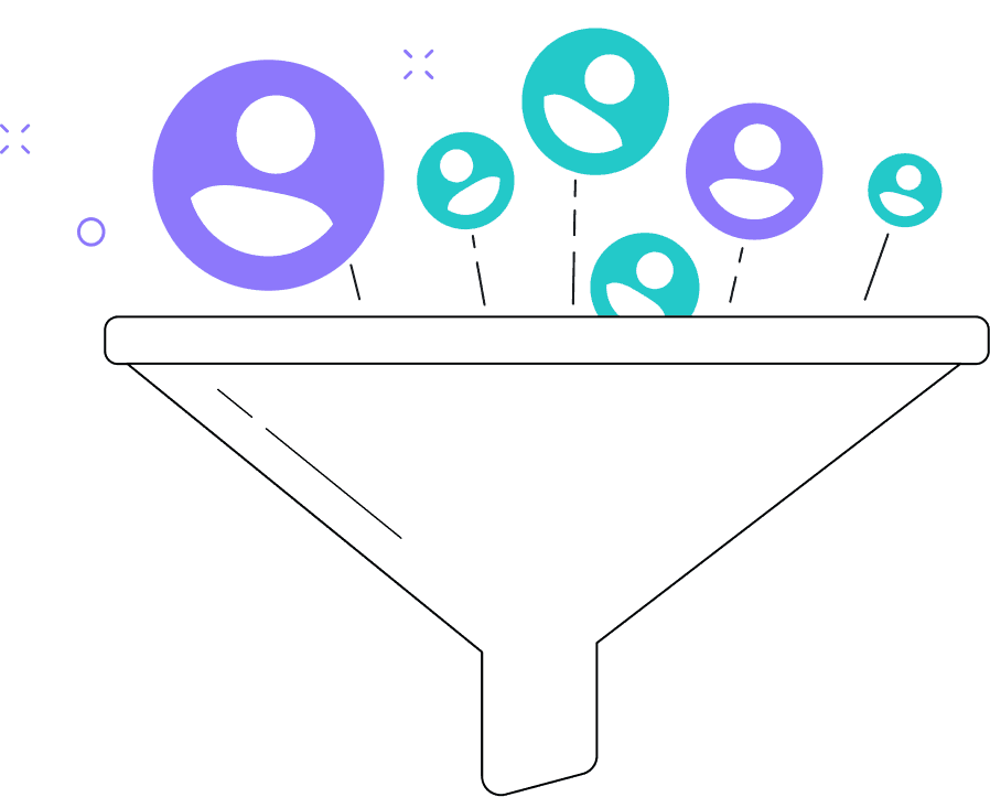 User conversion funnel