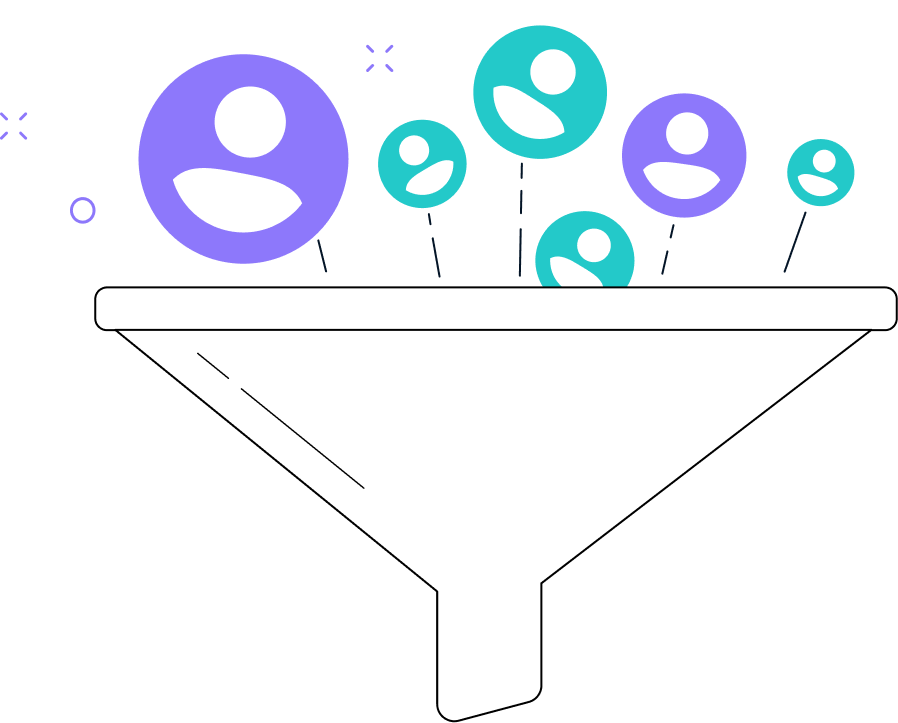 User conversion funnel